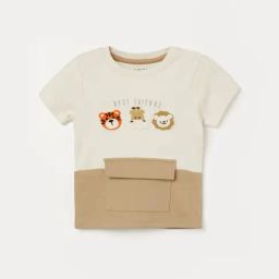 Juniors by Lifestyle Baby Boys Beige T-Shirt-picture-16