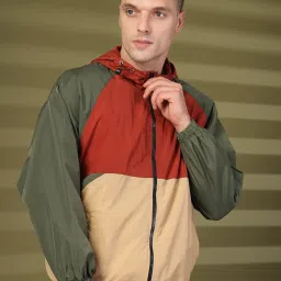 Chkokko Multi Relaxed Fit Printed Hooded Jackets image 4