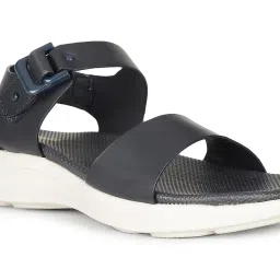 Bata Women's CRICE Blue Ankle Strap Wedges image 4