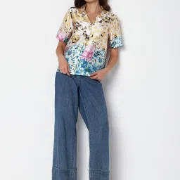 Vero Moda Multicolor Floral Print Shirt image 4