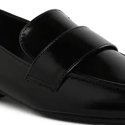 London Rag Women's Black Casual Loafers image 4