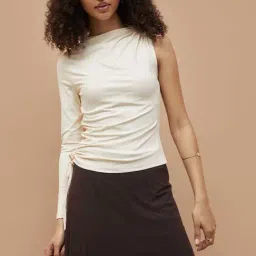 Ginger By Lifestyle Off White Regular Fit Top-picture-21