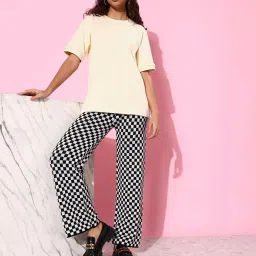 Dillinger Off White Fleece Relaxed Fit Oversized Sweatshirt image 4