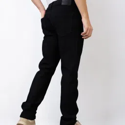 Spykar Men Regular Fit Mid Rise Cotton Casual Jeans image 4