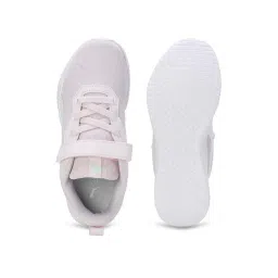 Puma Kids Flyer Flex Galaxy Pink & White Running Shoes image 4