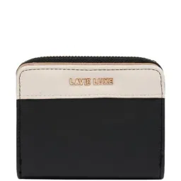 Lavie Luxe Black LX Flap24 Sm Bifold Wallet-image-49