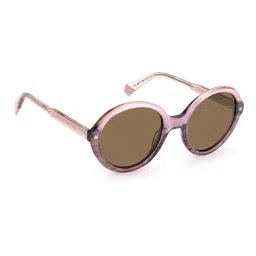 Polaroid Pink Oval Sunglasses for Women image 4