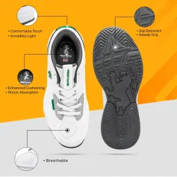 Red Tape Men's White & Grey Casual Sneakers image 4