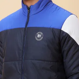 Being Human Mutlicolor Regular Fit Mock Collar Jacket image 4