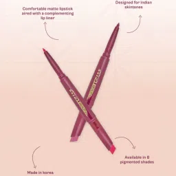 Typsy Beauty Twist & Pout Lipstick & Lip Liner Fresh Princess 07 - 0.91 gm image 3