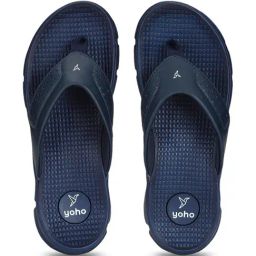 Yoho Men's Breeze Mystery Blue Flip Flops-picture-21
