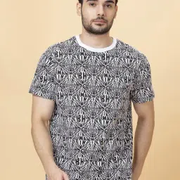 Being Human White Regular Fit Printed T-Shirts-picture-33