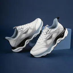 Red Tape Men Mesh ETPU Walking Lace-Ups Shoes image 1