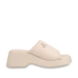 Mochi Women's Beige Casual Sandals-picture-26