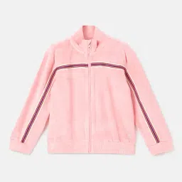 United Colors of Benetton Kids Regular Fit High Neck Solid Girl's Sweatshirt-picture-18
