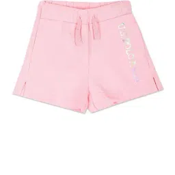 U.S. Polo Assn. Kids Pink Solid Shorts-picture-42