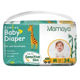 Mamaya Baby Diaper M-34 Pieces-image-74