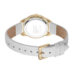 ESPRIT Women Brass Dial & Leather Straps Textured Analogue Watch ES1L348L0035 image 2
