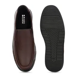 HERE&NOW Men Round Toe Formal Slip-Ons image 5
