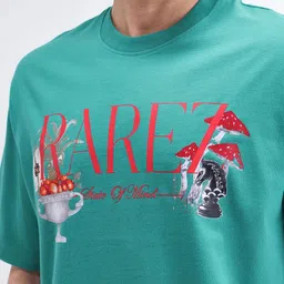 RARE RABBIT Men Printed Applique T-shirt image 5