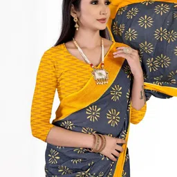 KSALIYA Multi Pure Cotton Sarees image 5