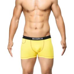 BASIICS by La Intimo Yellow Cotton Trunk-picture-38