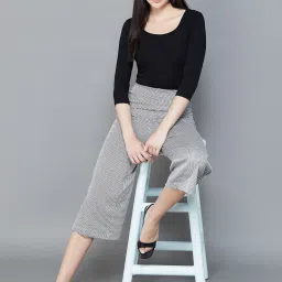 Code by Lifestyle Black Slim Fit Top image 4