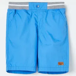 Fame Forever by Lifestyle Kids Blue Cotton Regular Fit Shorts-picture-26