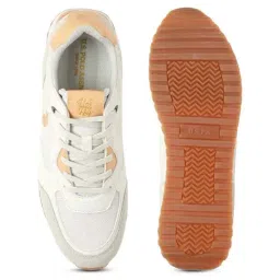 U.S. Polo Assn. Women's Off White Running Shoes image 3