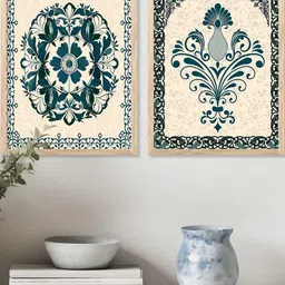 WALLLANE Brown Wood Wall Art image 2