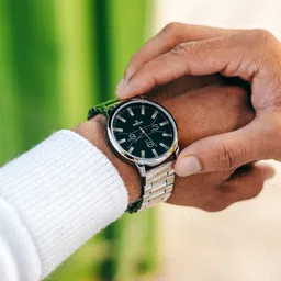 WROGN Men Black Analogue Watch WRG00041B image 2