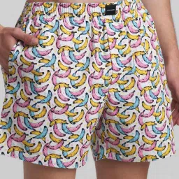 Jack & Jones Cloud Dancer Cotton Regular Fit Printed Boxers image 4