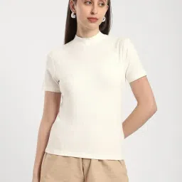 R&B Cream Viscose Top image 4