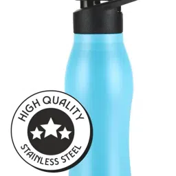 Borosil 950 ml Hydra Stainless Steel Water Bottle - Set of 6 image 2