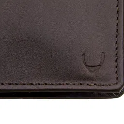 Hidesign Brown Solid Rfid Bi-Fold Wallet for Men image 4
