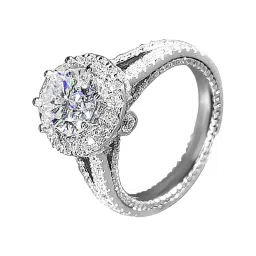 Peora American Diamond Studded Silver-Plated Finger Ring image 4