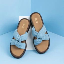 Inc.5 Women's Blue Cross Strap Sandals-picture-40