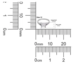 crash.club By CKC Sterling Silver Princess-Cut Cubic Zirconia Ring image 4