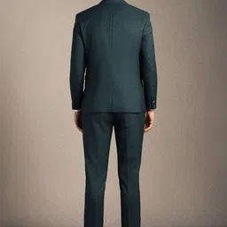 Louis Philippe Slim-Fit Single-Breasted Two-Piece Formal Suit image 5