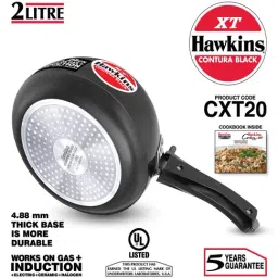 Hawkins Contura XT Black 2 L Pressure Cooker - Set of 1 image 2