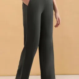 Elleven from Aurelia Green Mid Rise Parallel Pants image 4