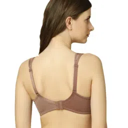 Triumph Brown Lace Full Coverage Minimizer Bra image 2
