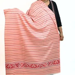 Vrinde Women Striped Woven Design Shawl-image-51