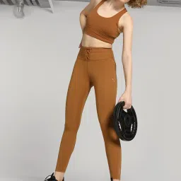 Puma Brown High Rise Sports Tights image 4