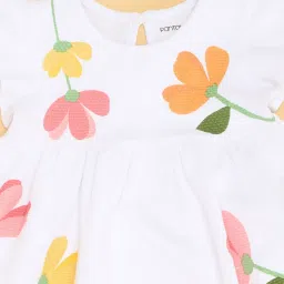 Pantaloons Baby Bright White Dress image 4