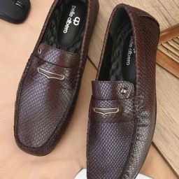 Pelle Albero Men's Brown Casual Loafers-picture-8