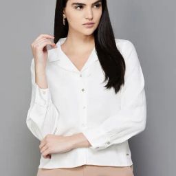 Code by Lifestyle Off-White Regular Fit Shirt-picture-38