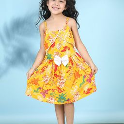 Cutiekins Floral Print Fit & Flare Midi Dress-picture-31