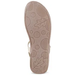 Tresmode Women's Beige Sling Back Sandals image 4