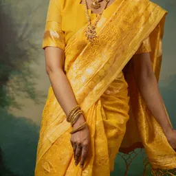 Sangria Woven Design Banarasi Saree image 2
